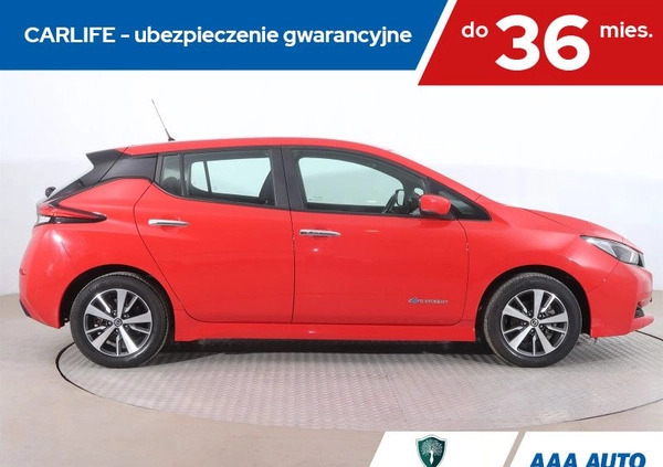 Nissan Leaf cena 66000 przebieg: 38427, rok produkcji 2018 z Żary małe 379